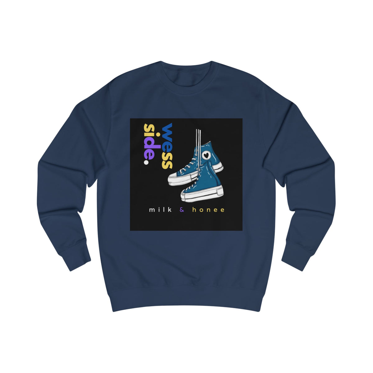 Wess side Vibes Sweatshirt — Graphic Crewneck