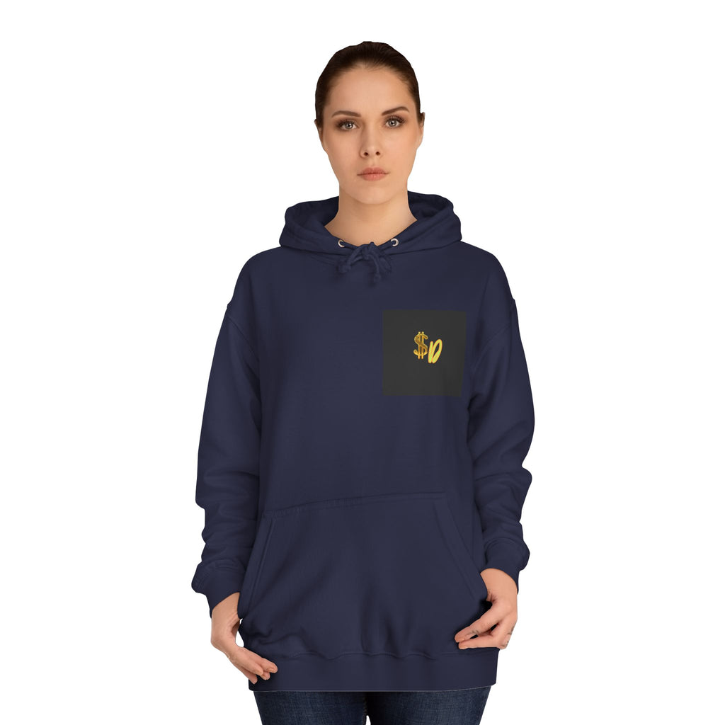 College Hoodie — Retro 'Kiss' Graphic Pullover
