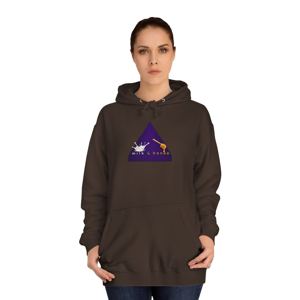 M&H Hoodie — "Thicc" Graphic College Pullover