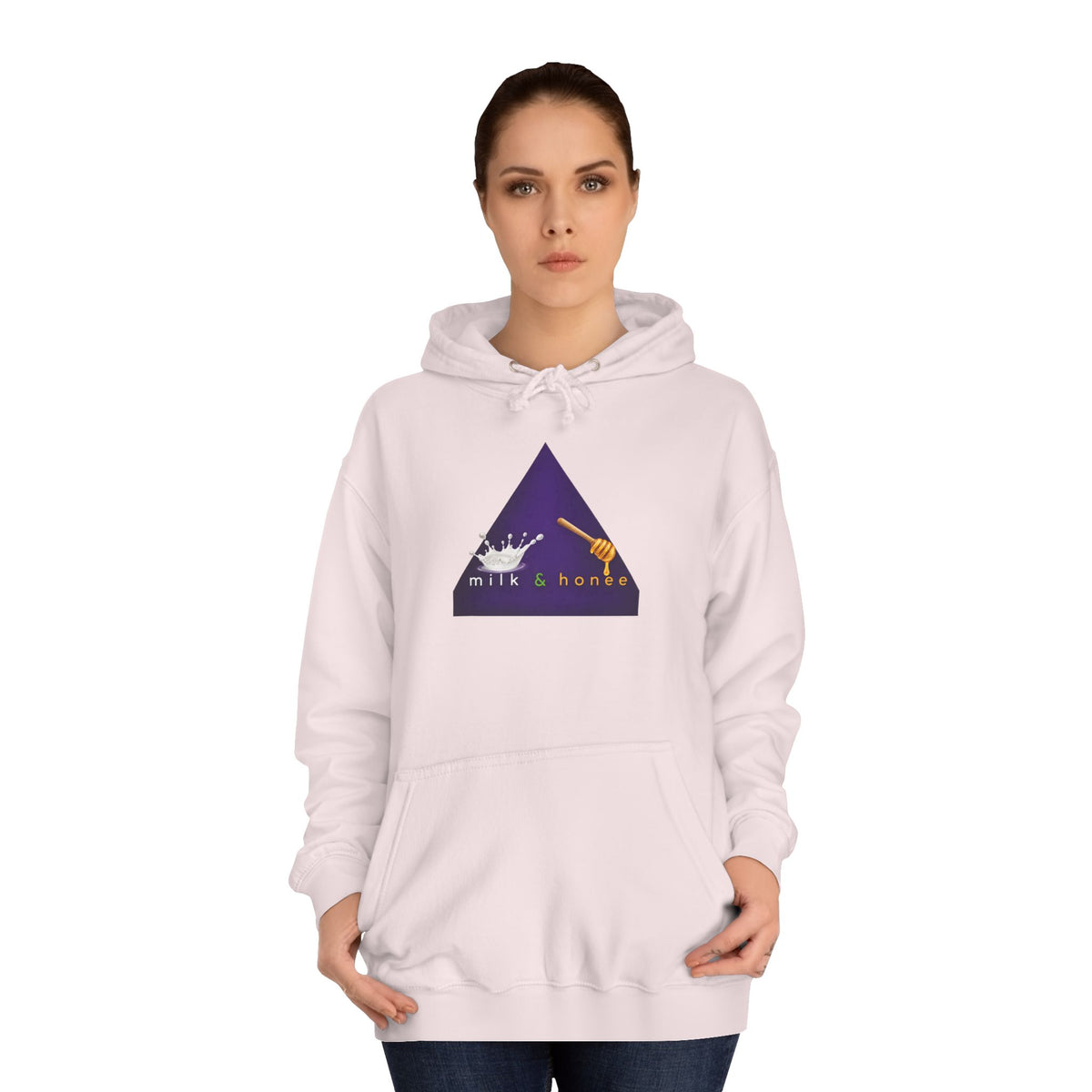 "Rich Sweet Thick" Graphic College Pullover
