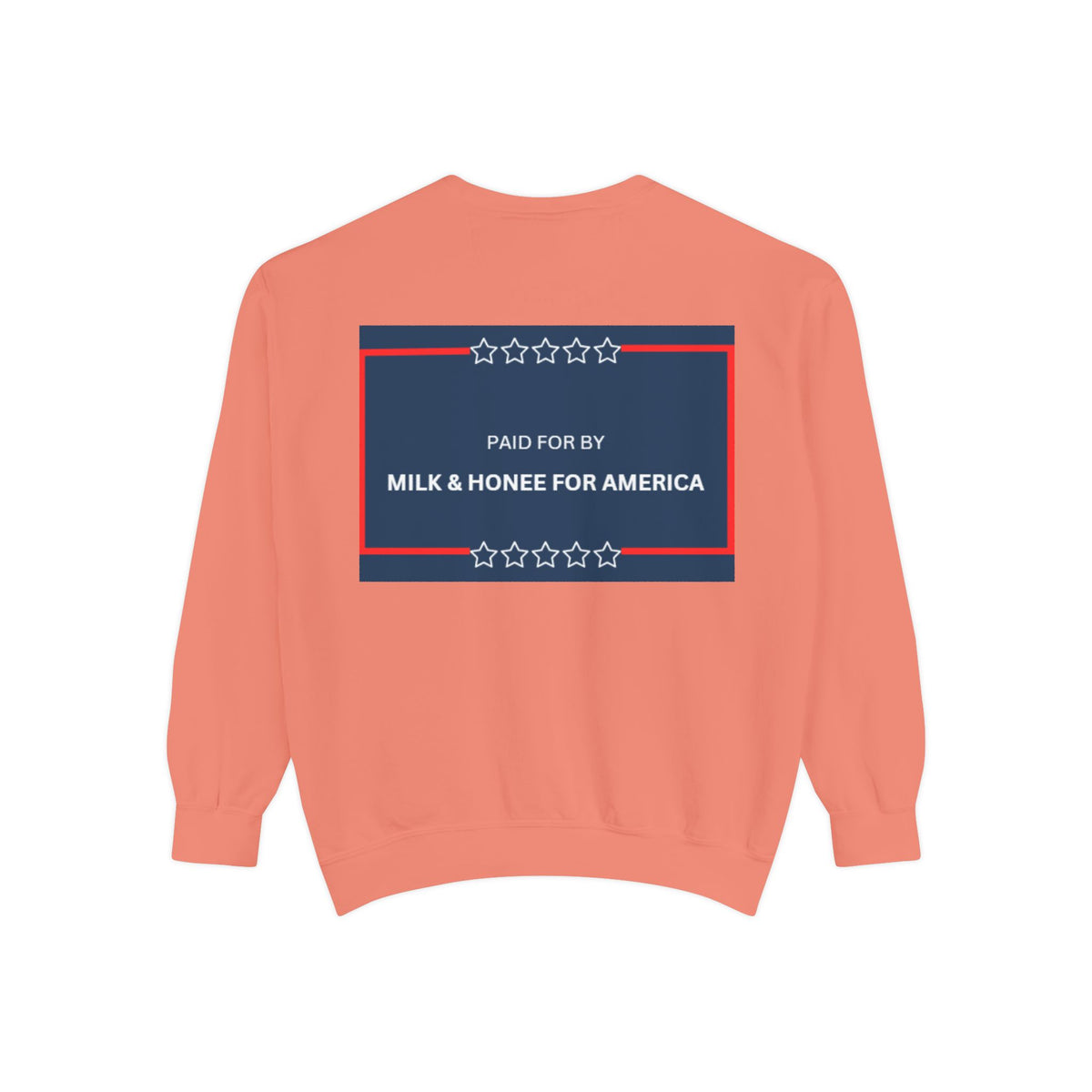 FAFO 2026 Sweatshirt — Political Parody Crewneck (Milk & Honee for America)