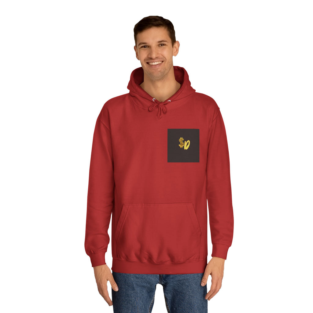 College Hoodie — Retro 'Kiss' Graphic Pullover