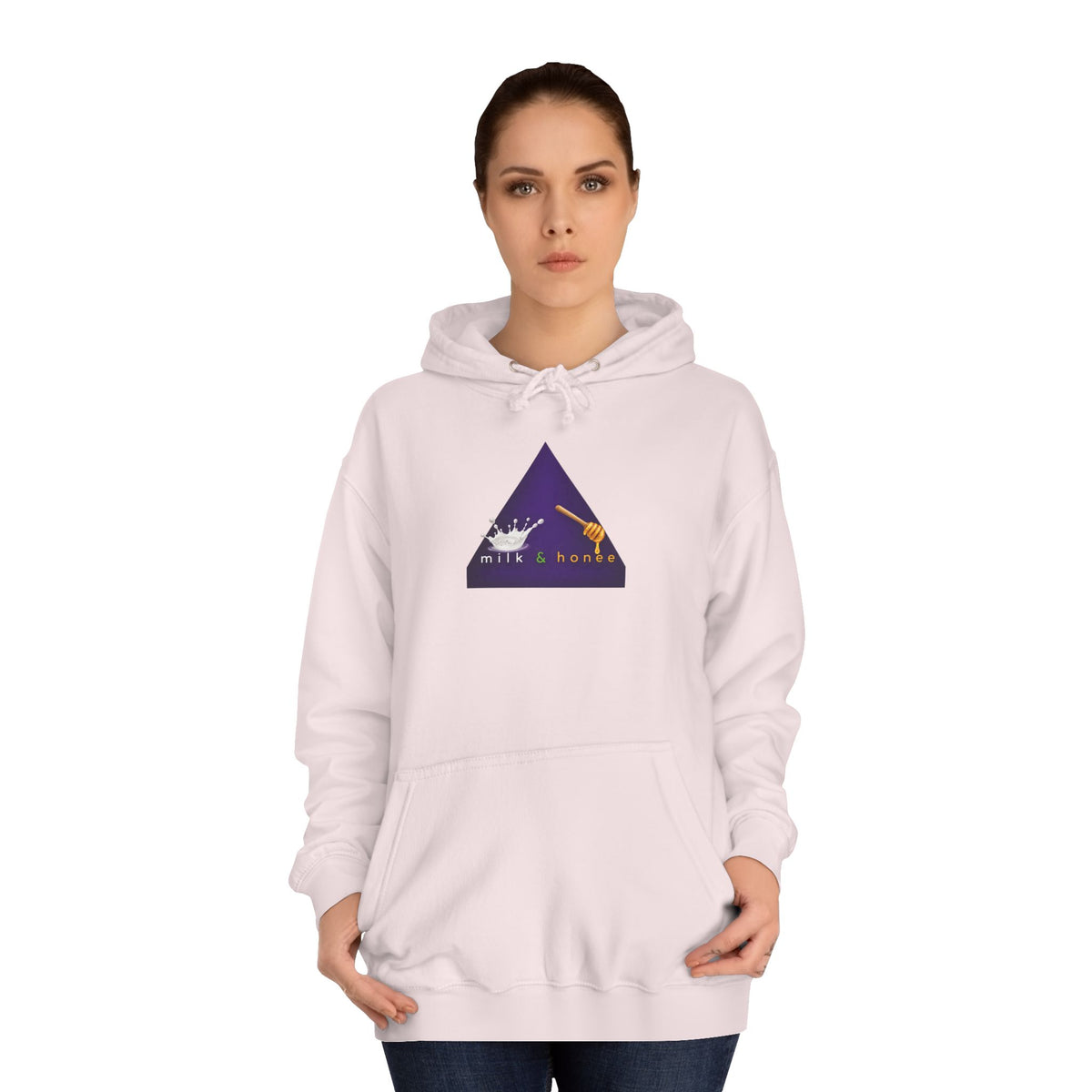 M&H Hoodie — "Thicc" Graphic College Pullover