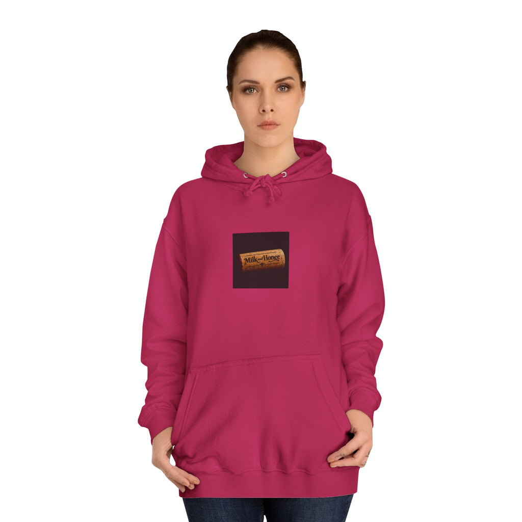 Wine Club Hoodie — "M&H Merlot" Graphic College Pullover