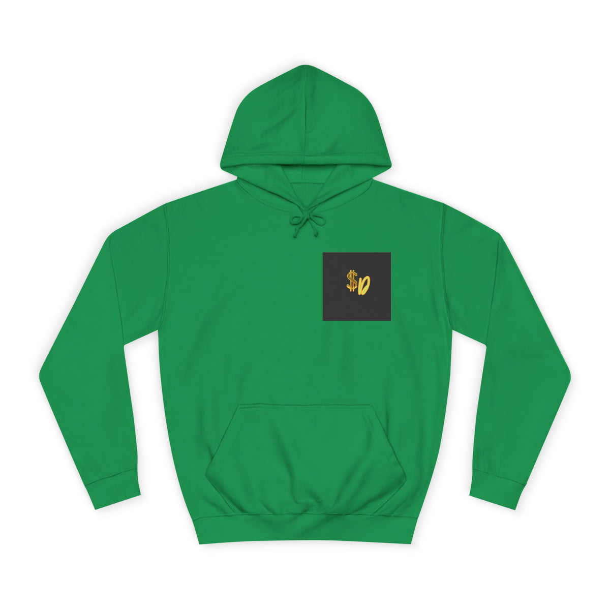 College Hoodie — Retro 'Kiss' Graphic Pullover