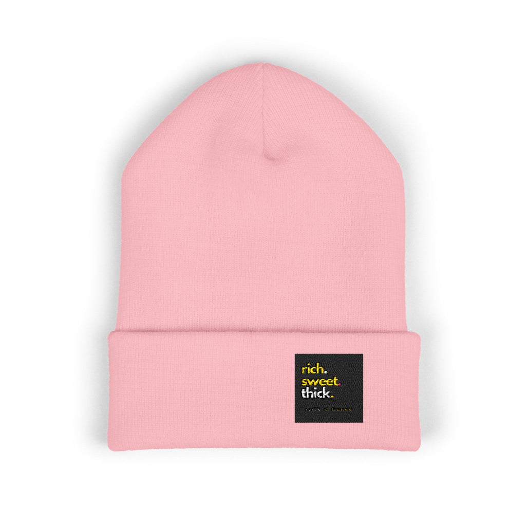 RICH SWEET THICK Beanie — Minimal Adventure Cuffed Hat
