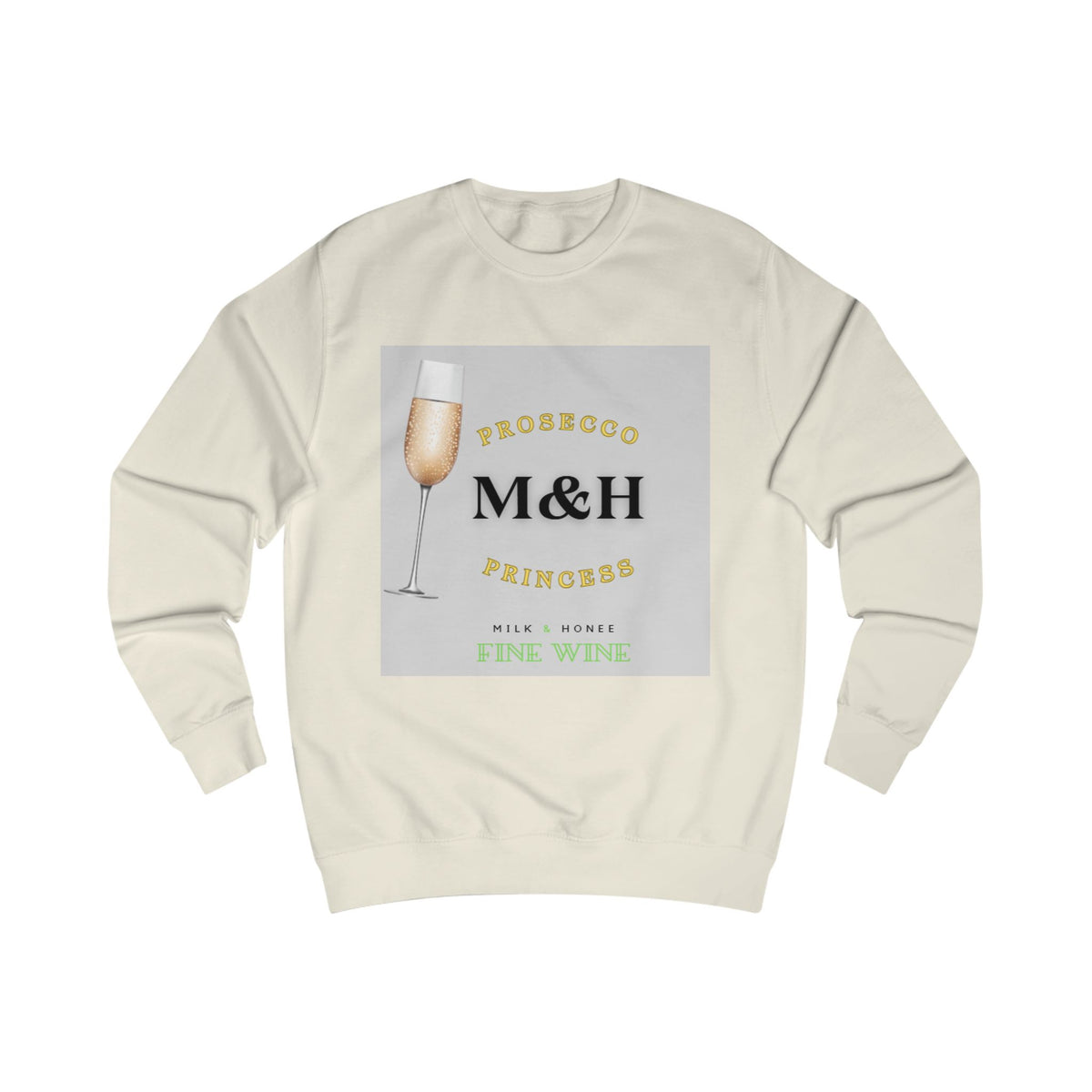 Fine Wine M&H Sweatshirt — Prosecco Crewneck