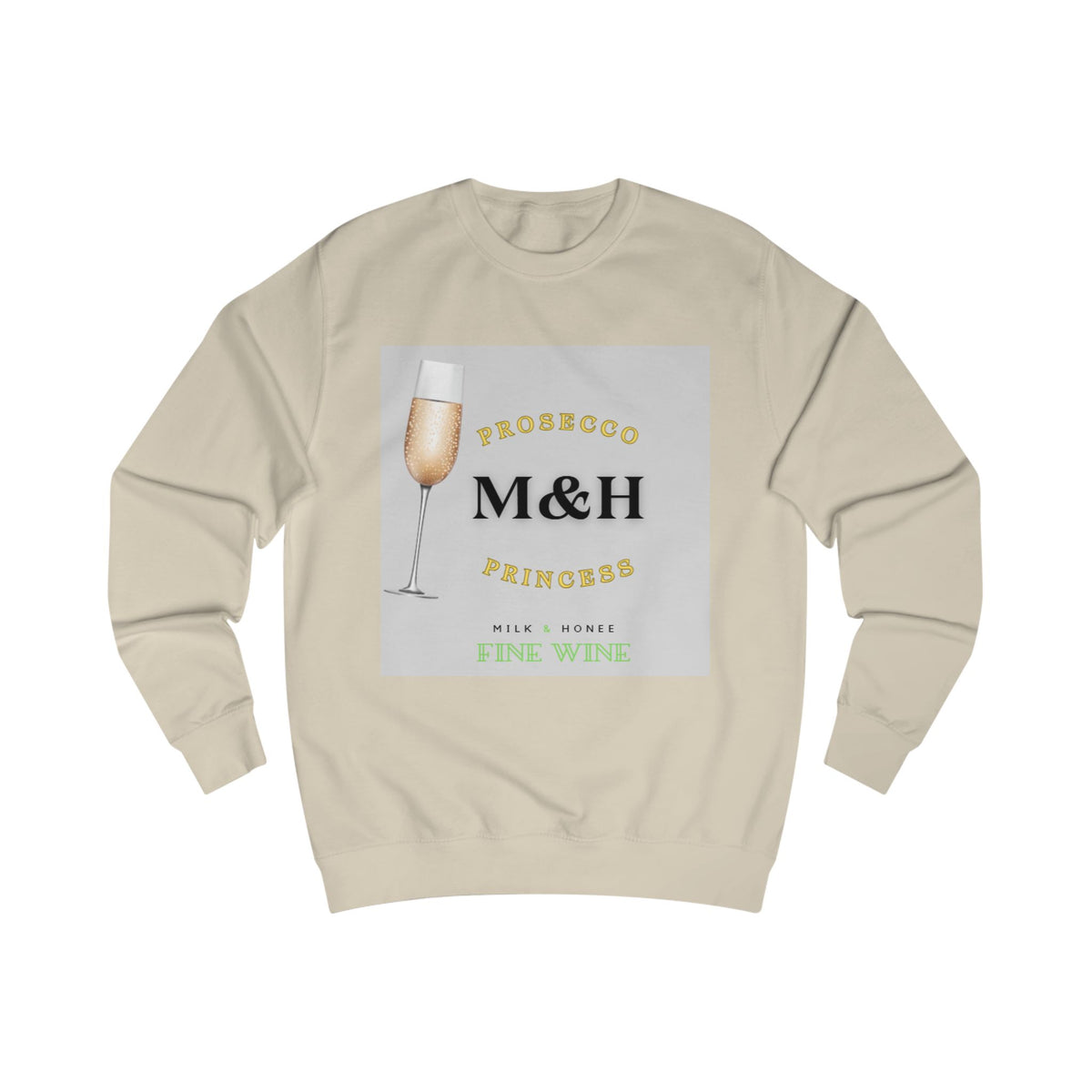 Fine Wine M&H Sweatshirt — Prosecco Crewneck