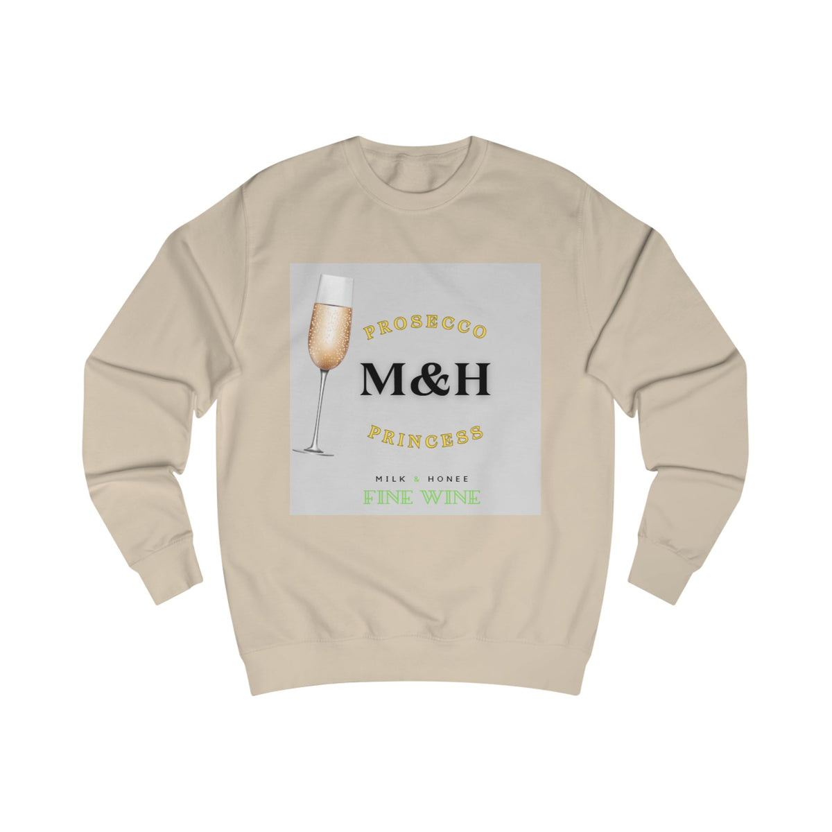 Fine Wine M&H Sweatshirt — Prosecco Crewneck
