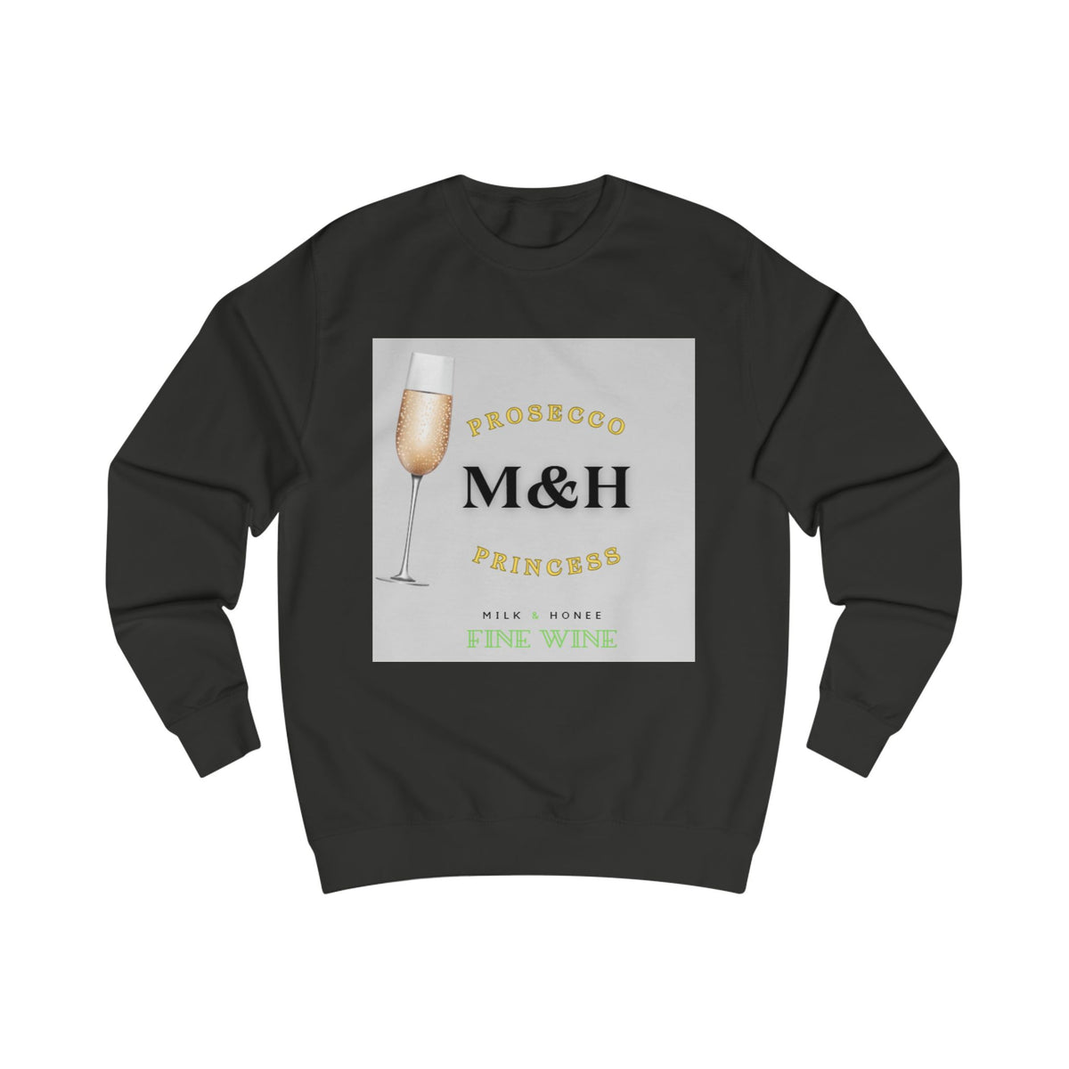 Fine Wine M&H Sweatshirt — Prosecco Crewneck