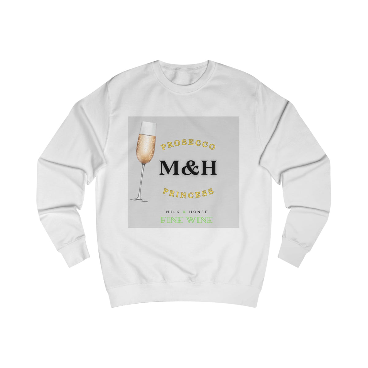 Fine Wine M&H Sweatshirt — Prosecco Crewneck