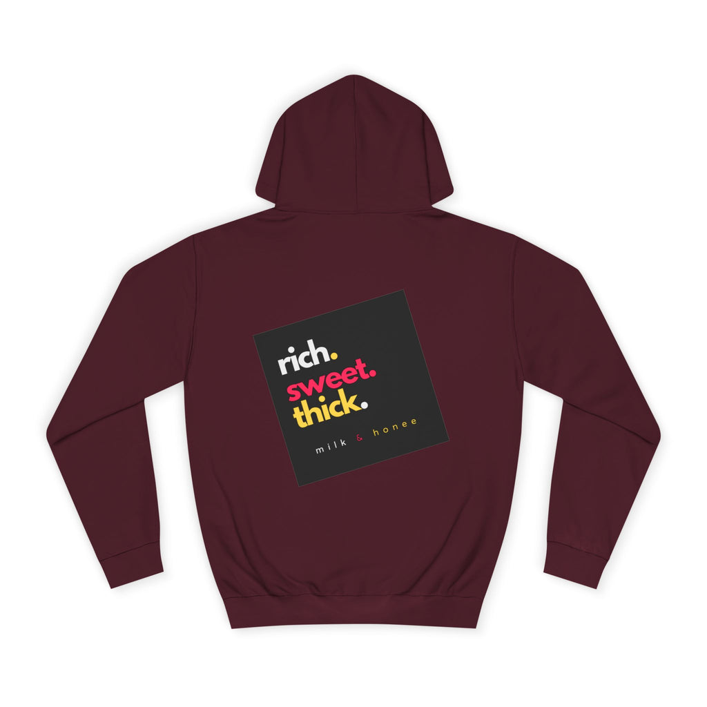 "Rich Sweet Thick" Graphic College Pullover