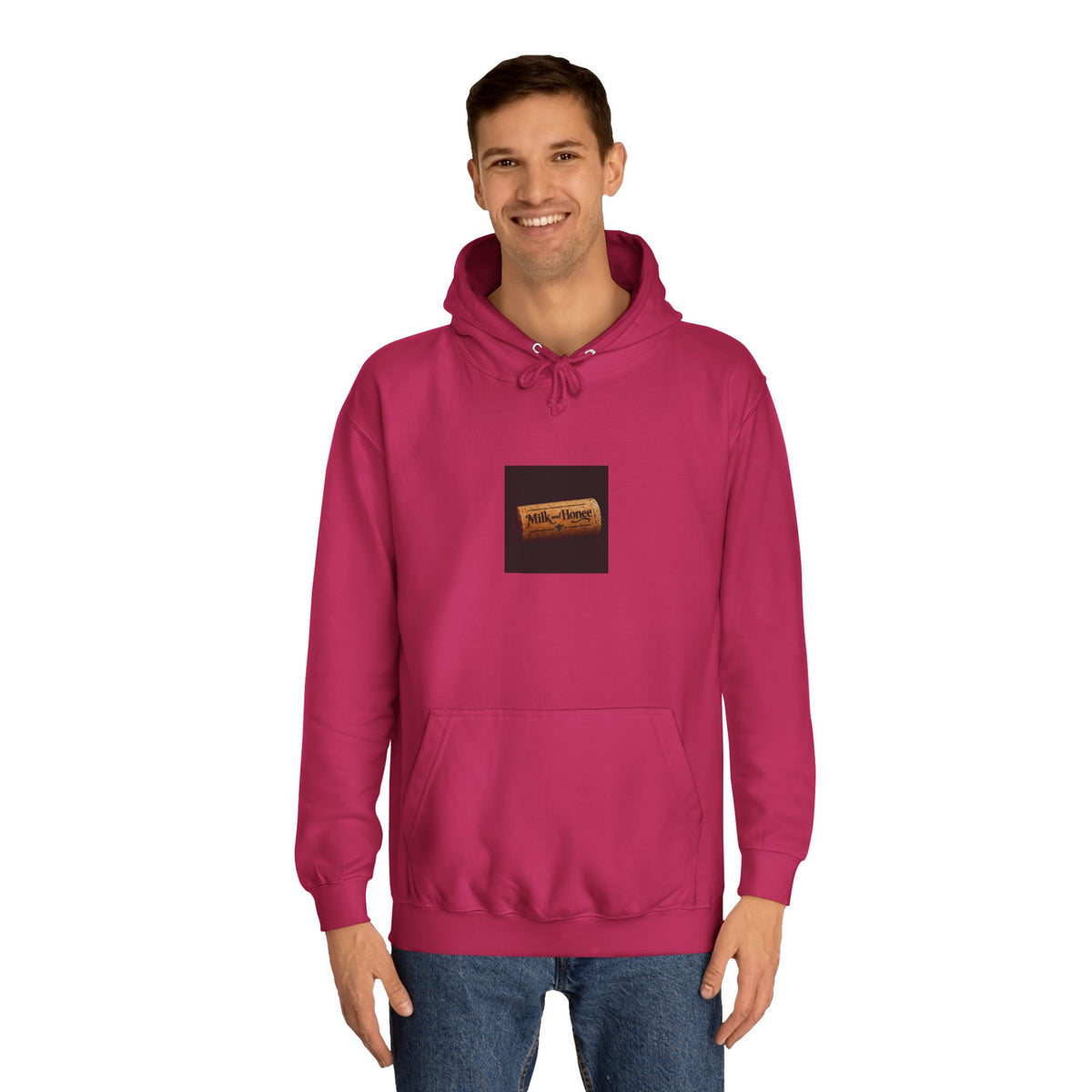 Wine Club Hoodie — "M&H Noir" Graphic College Pullover