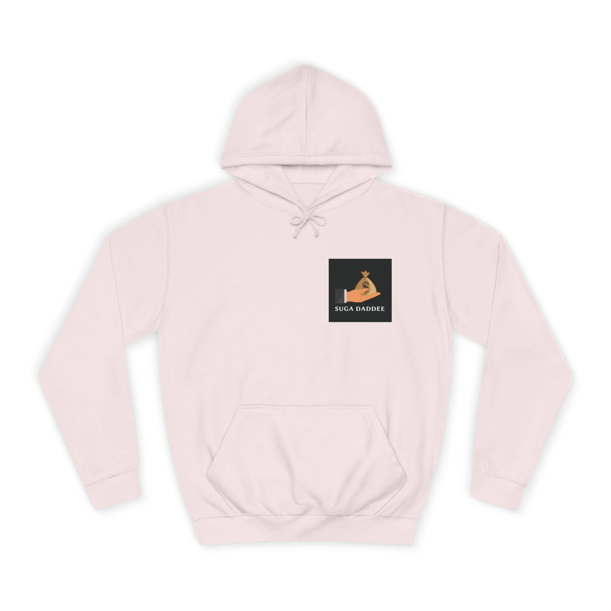 College Hoodie — Retro 'Watch n Learn Gold' Graphic Pullover