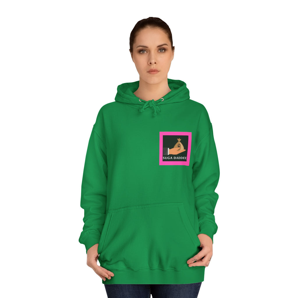 College Hoodie — Retro Neon 'Royale' Graphic Pullover