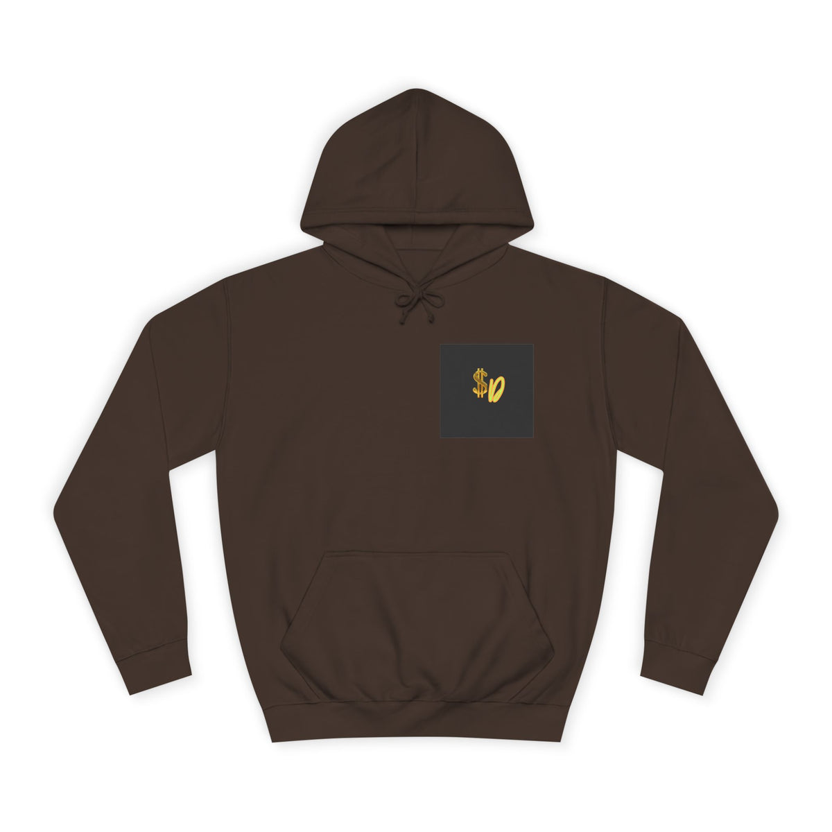 College Hoodie — Retro 'Kiss' Graphic Pullover