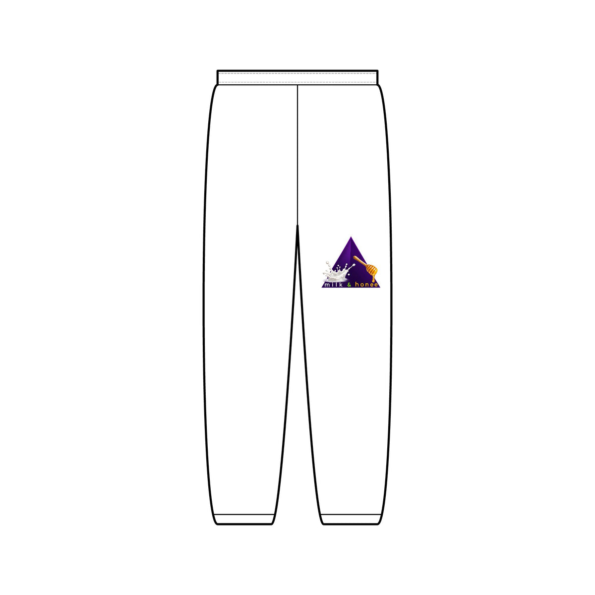 M&H Royal Court Iced Out Sweatpants — Pocket Joggers