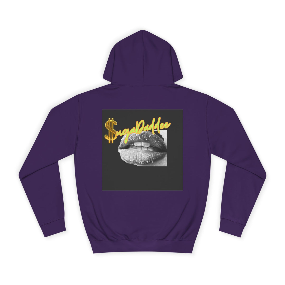 College Hoodie — Retro 'Kiss' Graphic Pullover