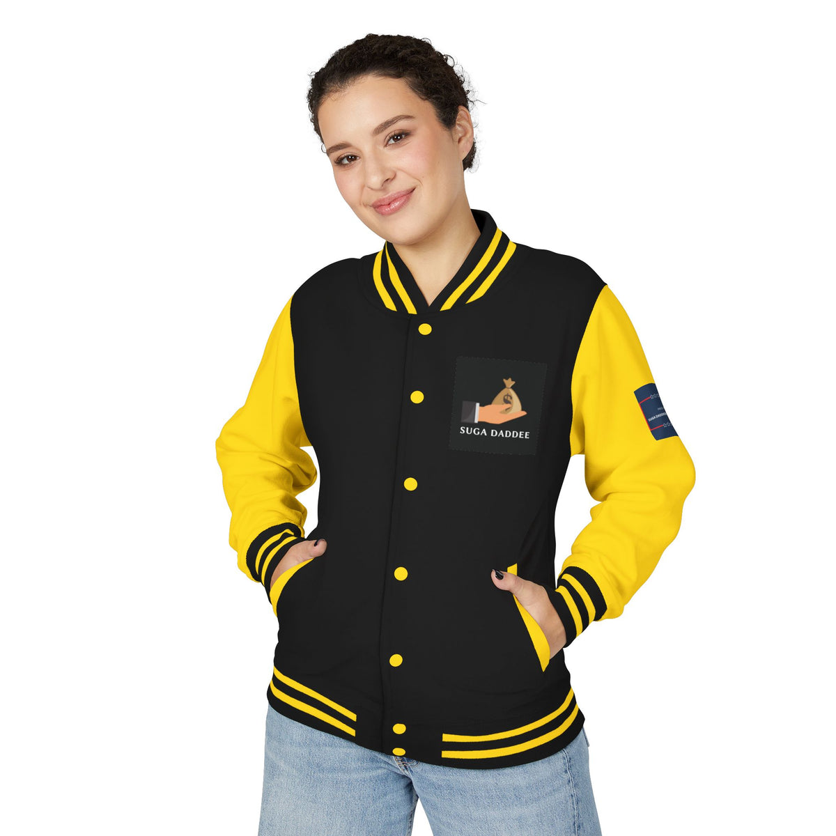 Letterman Jacket -SD Logo 2027 Varsity Style Red & White
