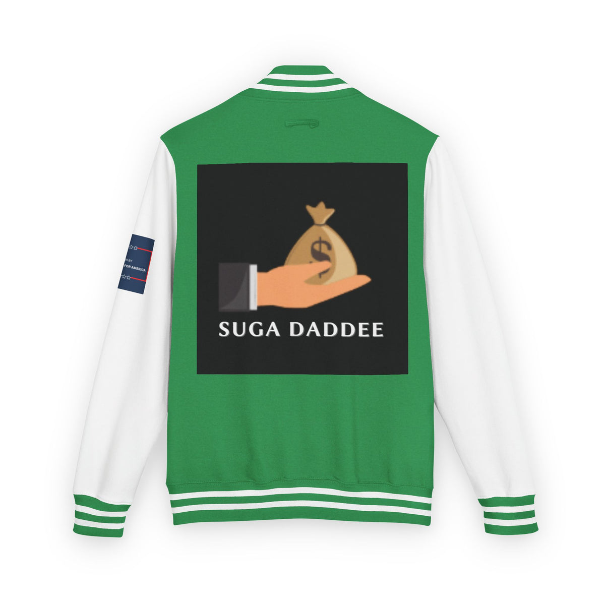 Letterman Jacket -SD Logo 2027 Varsity Style Red & White