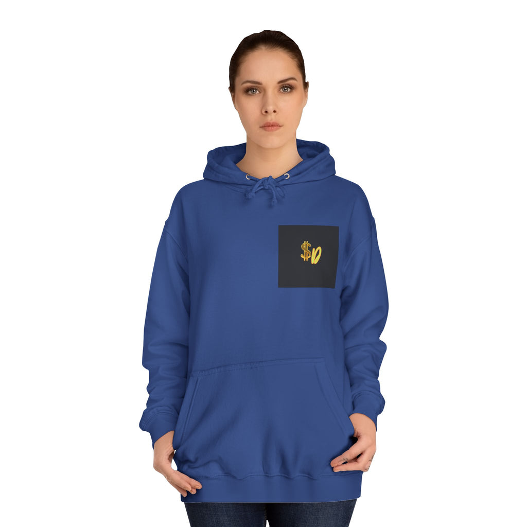 College Hoodie — Retro 'Kiss' Graphic Pullover