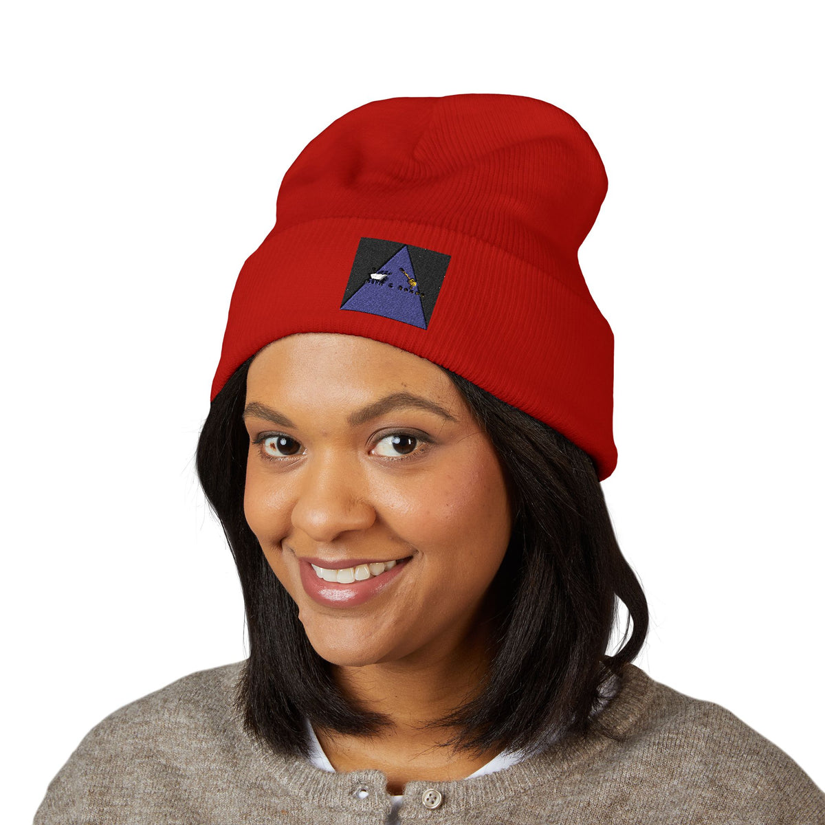 M&H LOGO Beanie — Minimal Adventure Cuffed Hat