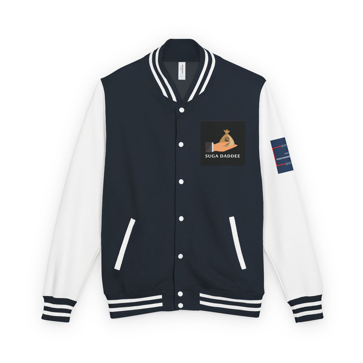Letterman Jacket -SD Logo 2027 Varsity Style Red & White