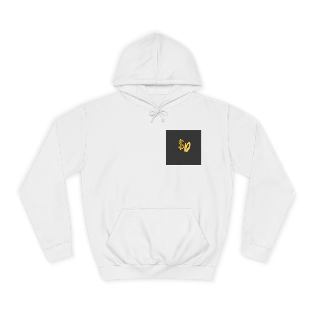 College Hoodie — Retro 'Kiss' Graphic Pullover
