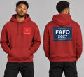 FAFO 2027 Sweatshirt — "Paid For By Milk & Honee For America" Political Campaign Crewneck