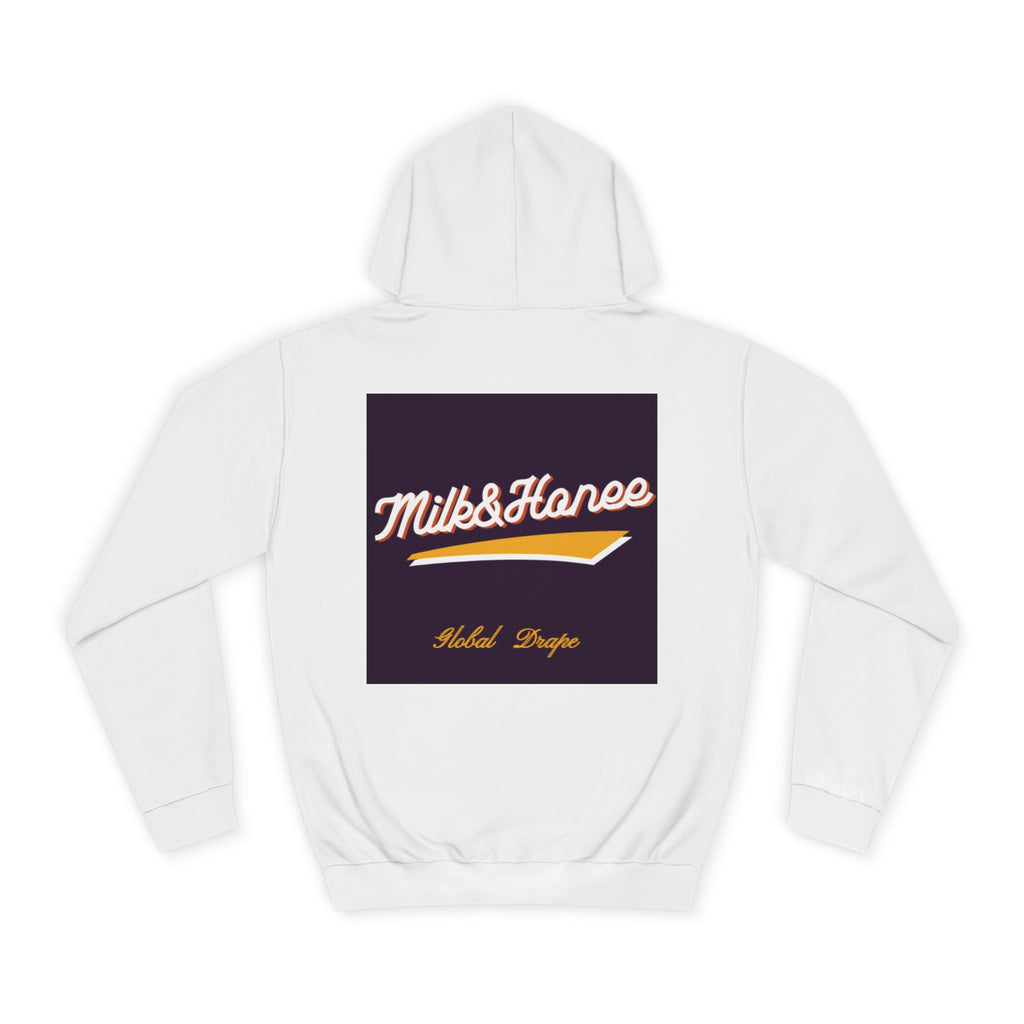 M&H Hoodie — "Drape" Graphic College Pullover