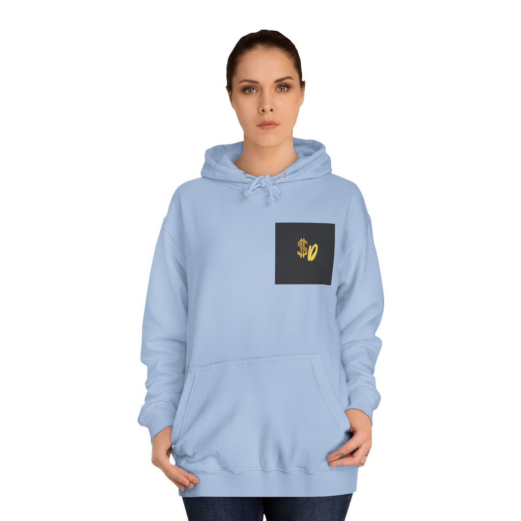 College Hoodie — Retro 'Kiss' Graphic Pullover