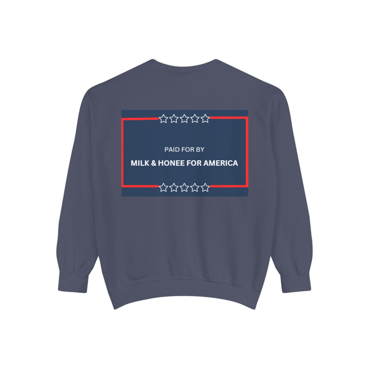 FAFO 2026 Sweatshirt — Political Parody Crewneck (Milk & Honee for America)