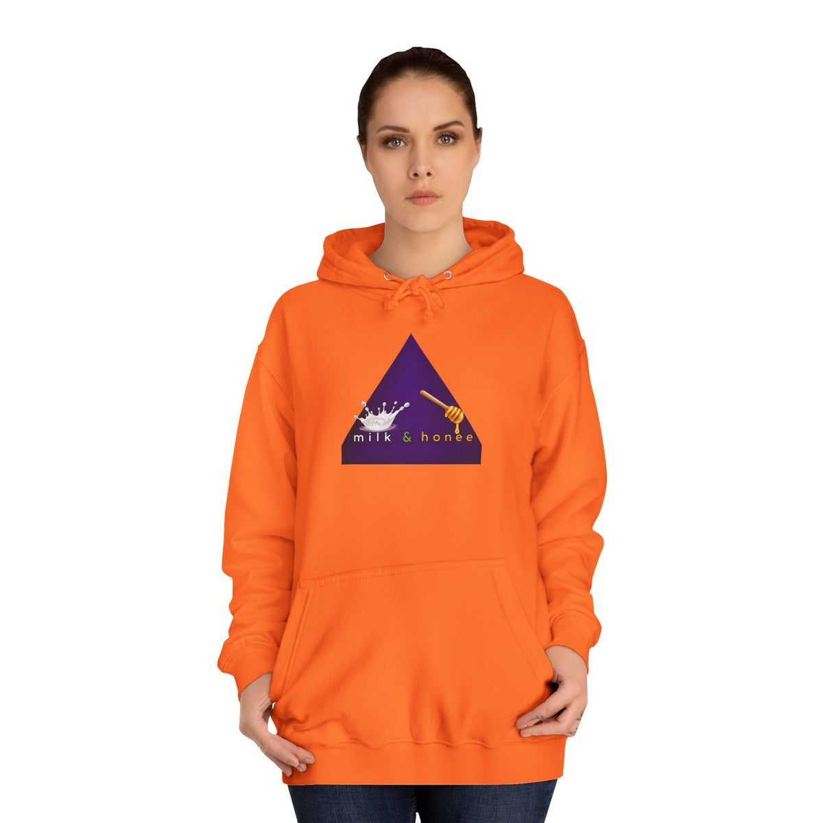 "Rich Sweet Thick" Graphic College Pullover