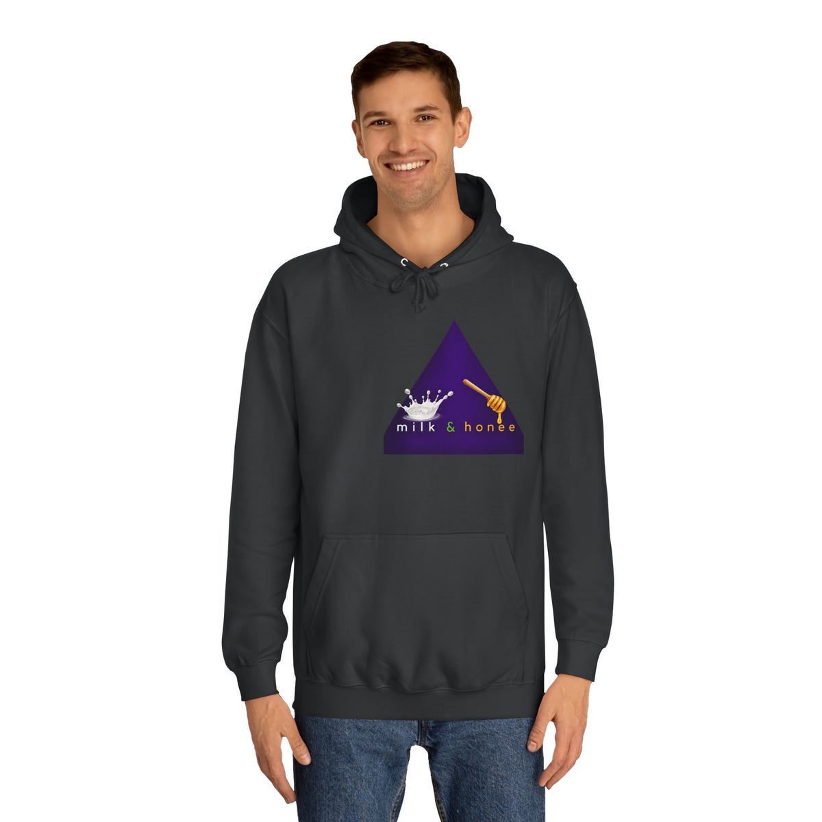 M&H Hoodie — "QUEEN'S CREST" Graphic College Pullover