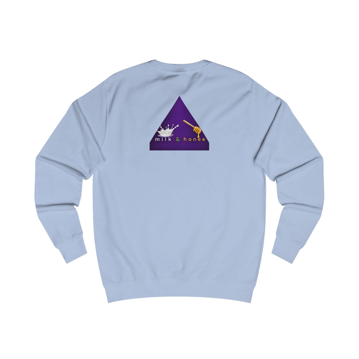 Sweatshirt — "rich. sweet. thick. 2."  Retro Typography Crewneck