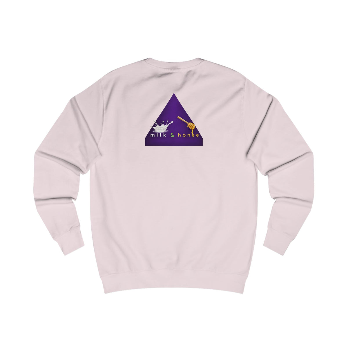 Sweatshirt — "rich. sweet. thick. 2."  Retro Typography Crewneck