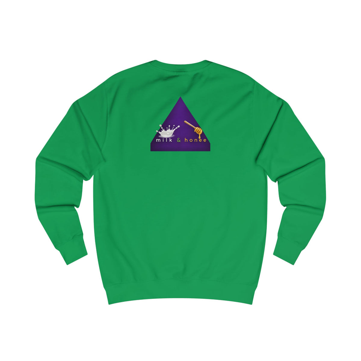 Sweatshirt — "rich. sweet. thick. 2."  Retro Typography Crewneck