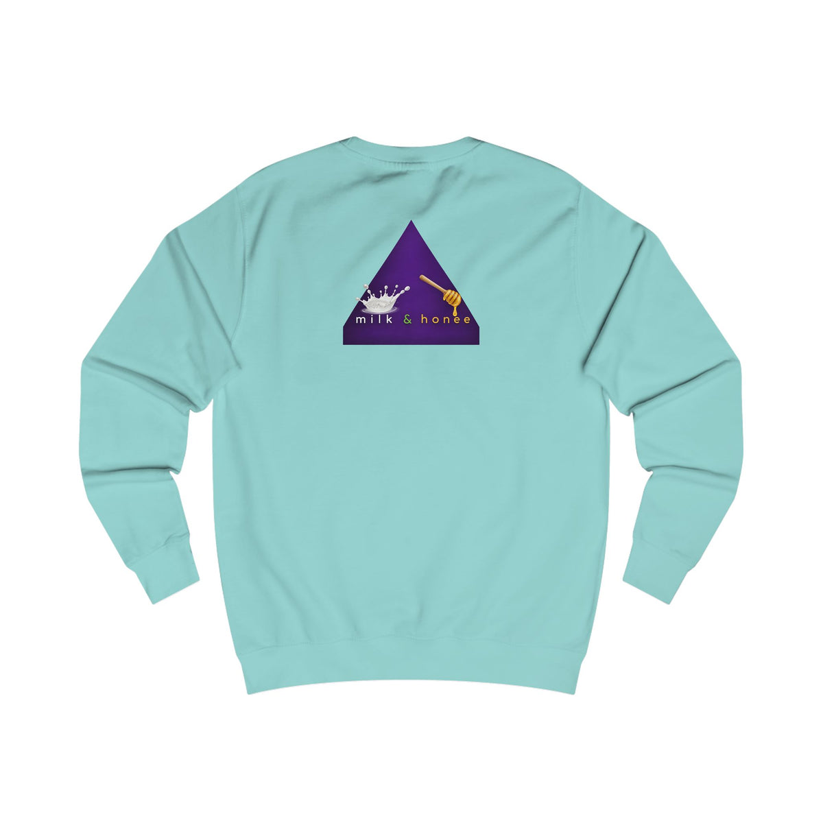 Sweatshirt — "rich. sweet. thick. 2."  Retro Typography Crewneck