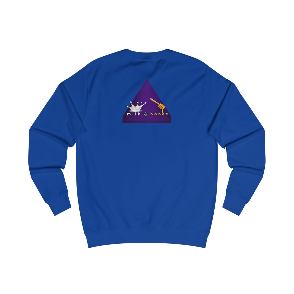 Sweatshirt — "rich. sweet. thick. 2."  Retro Typography Crewneck