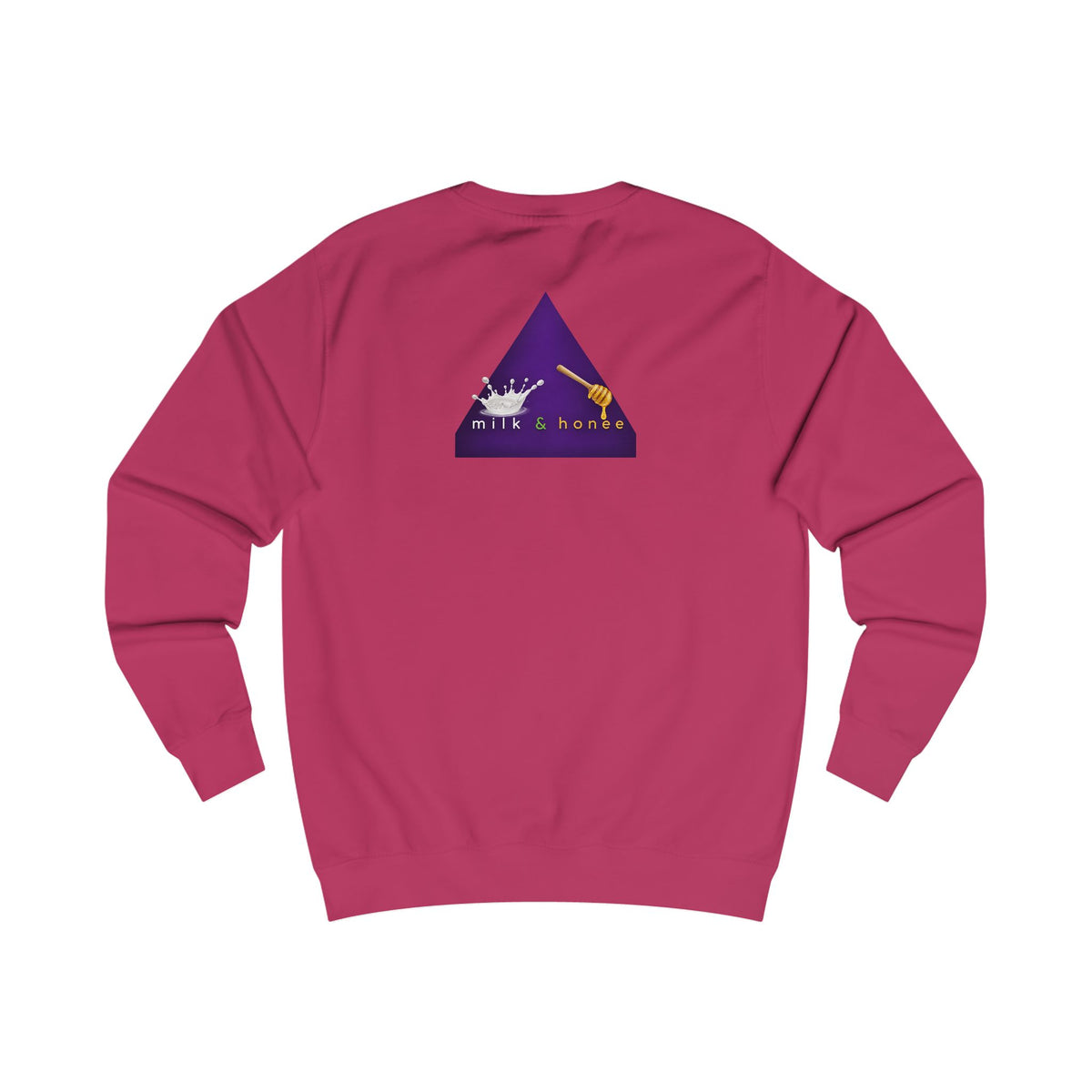 Sweatshirt — "rich. sweet. thick. 2."  Retro Typography Crewneck