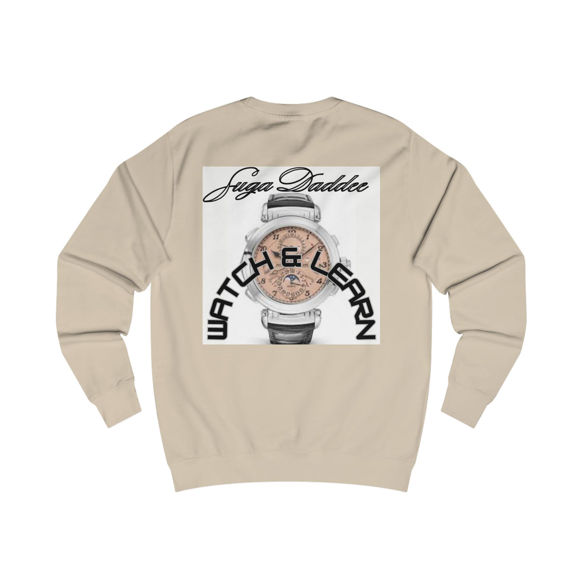 Suga Daddee Rose Watch Sweatshirt — Graphic Luxe Crewneck