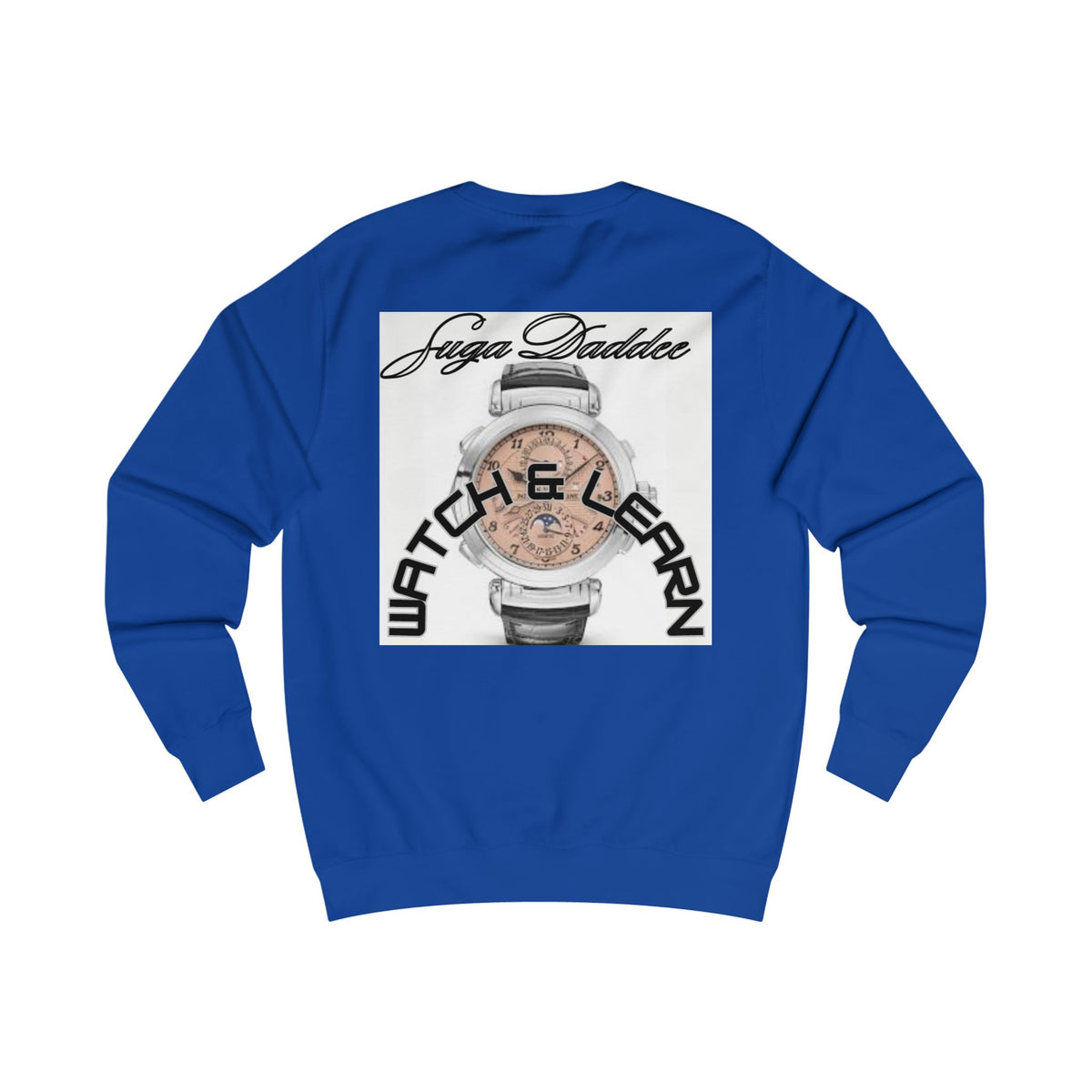 Suga Daddee Rose Watch Sweatshirt — Graphic Luxe Crewneck