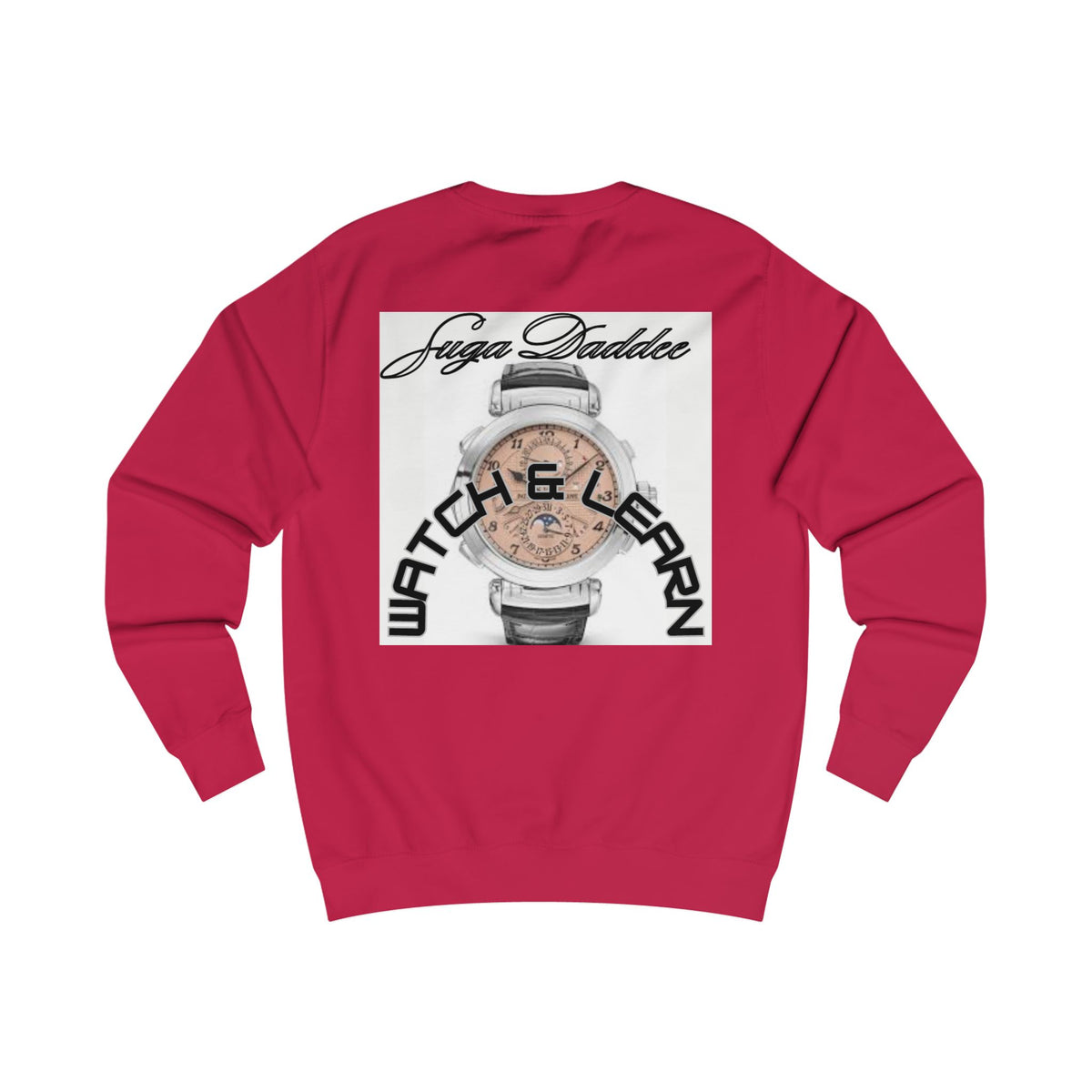 Suga Daddee Rose Watch Sweatshirt — Graphic Luxe Crewneck