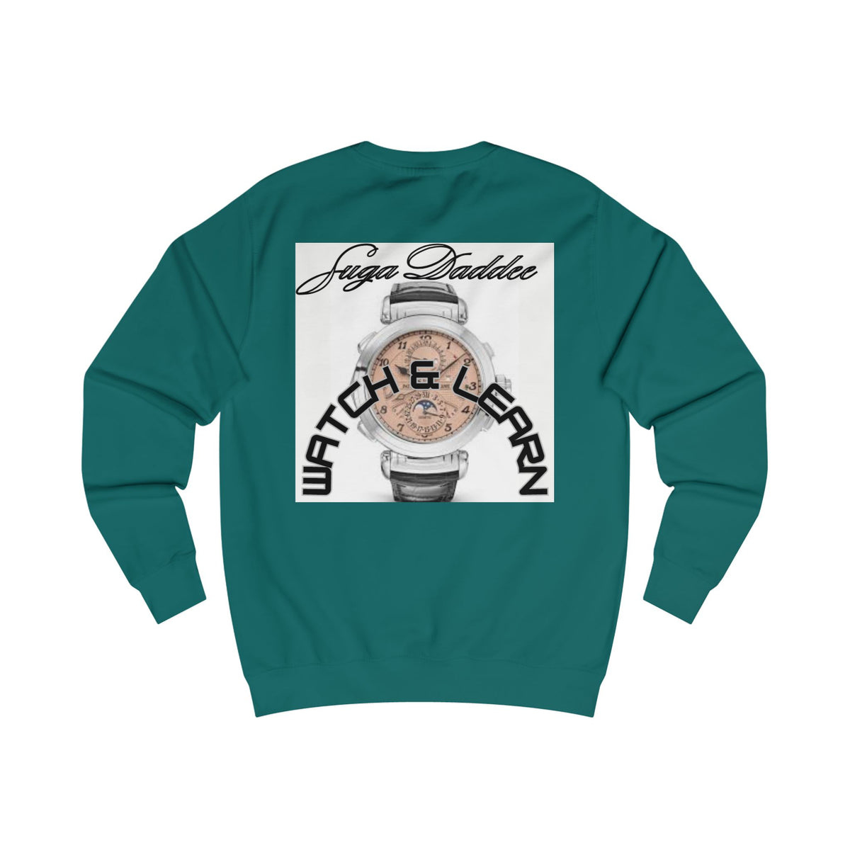 Suga Daddee Rose Watch Sweatshirt — Graphic Luxe Crewneck