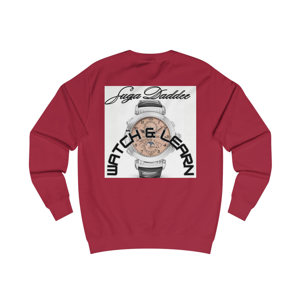 Suga Daddee Rose Watch Sweatshirt — Graphic Luxe Crewneck