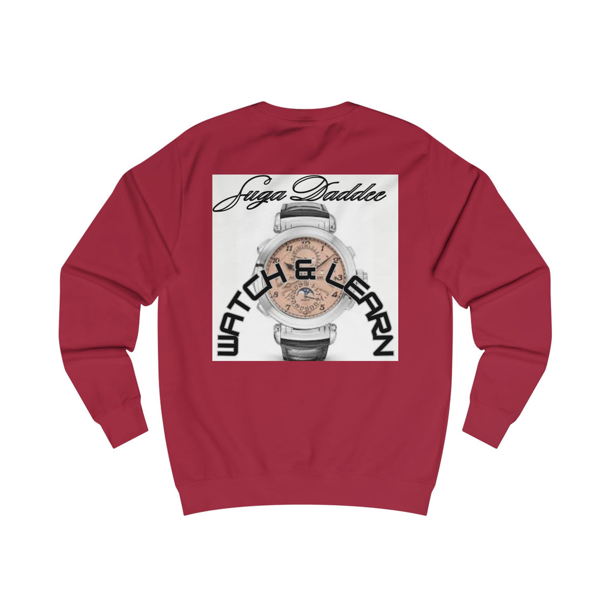 Suga Daddee Rose Watch Sweatshirt — Graphic Luxe Crewneck