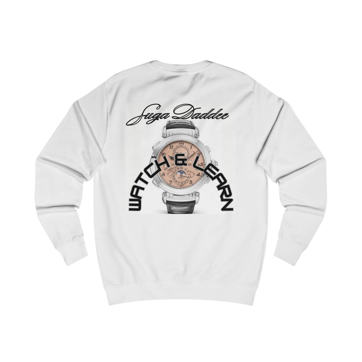 Suga Daddee Rose Watch Sweatshirt — Graphic Luxe Crewneck