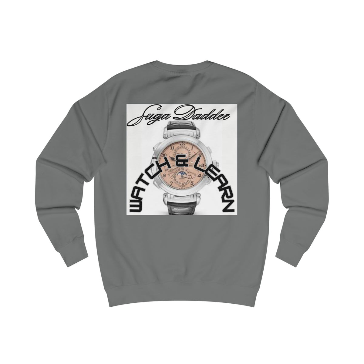 Suga Daddee Rose Watch Sweatshirt — Graphic Luxe Crewneck