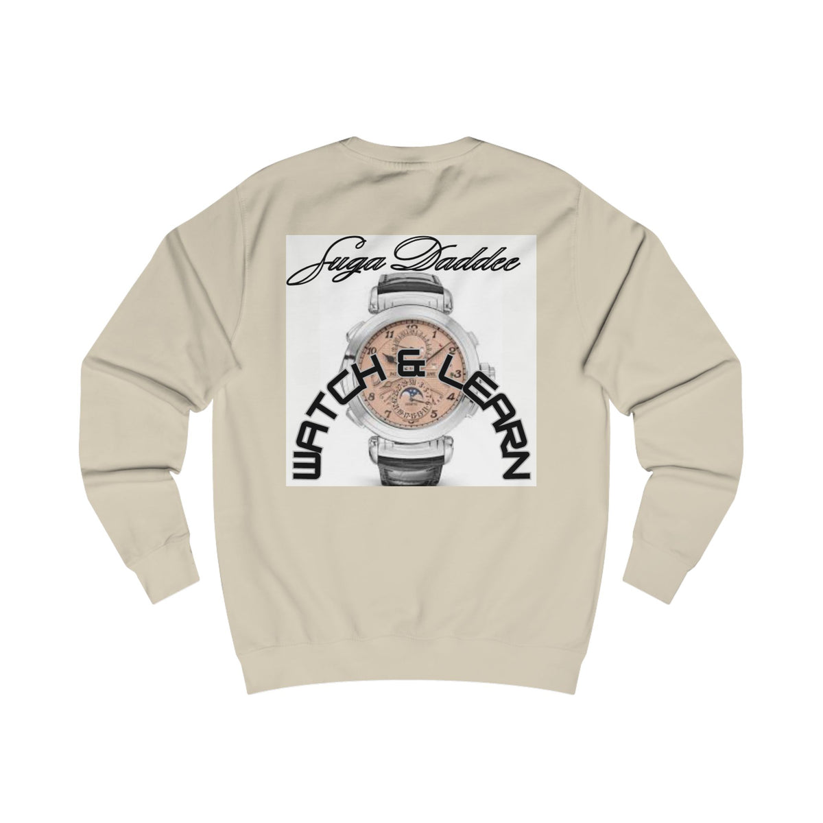 Suga Daddee Rose Watch Sweatshirt — Graphic Luxe Crewneck