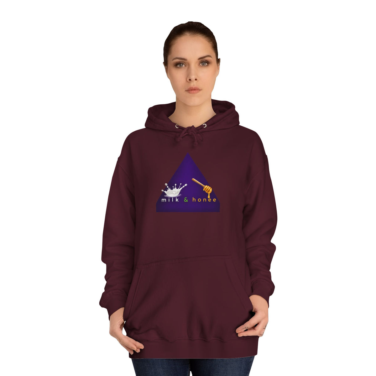 "Rich Sweet Thick" Graphic College Pullover